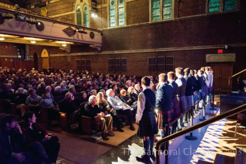 Piping and Drumming competitors at the Balmoral Classic.