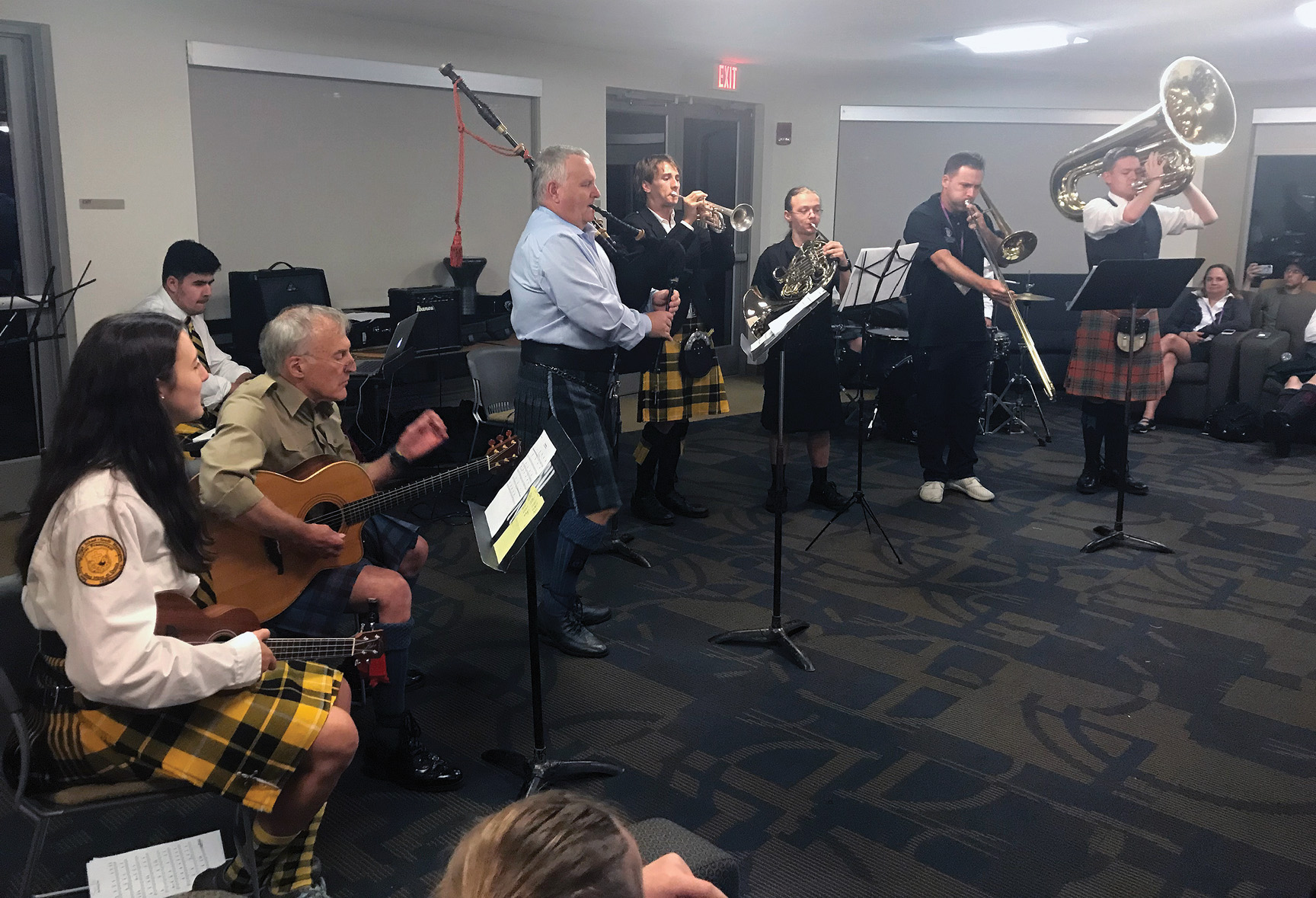 Celtic Ensemble music program at Balmoral's ESY campus in East Stroudsburg, PA.