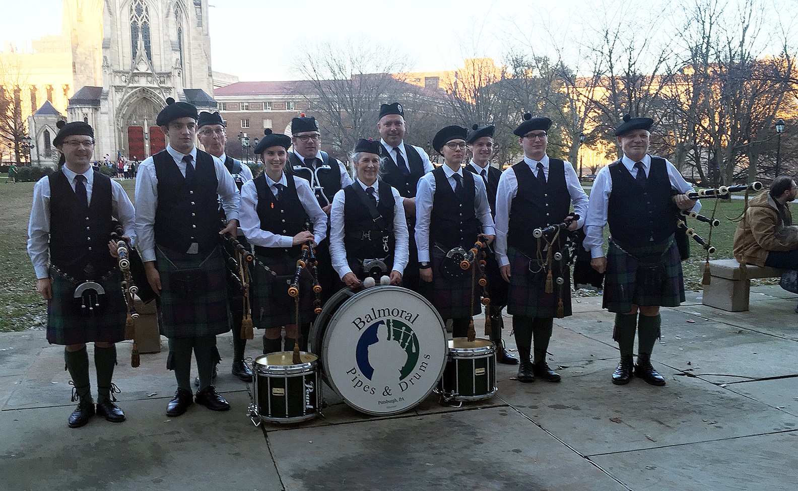 Balmoral Pipes & Drums spring schedule