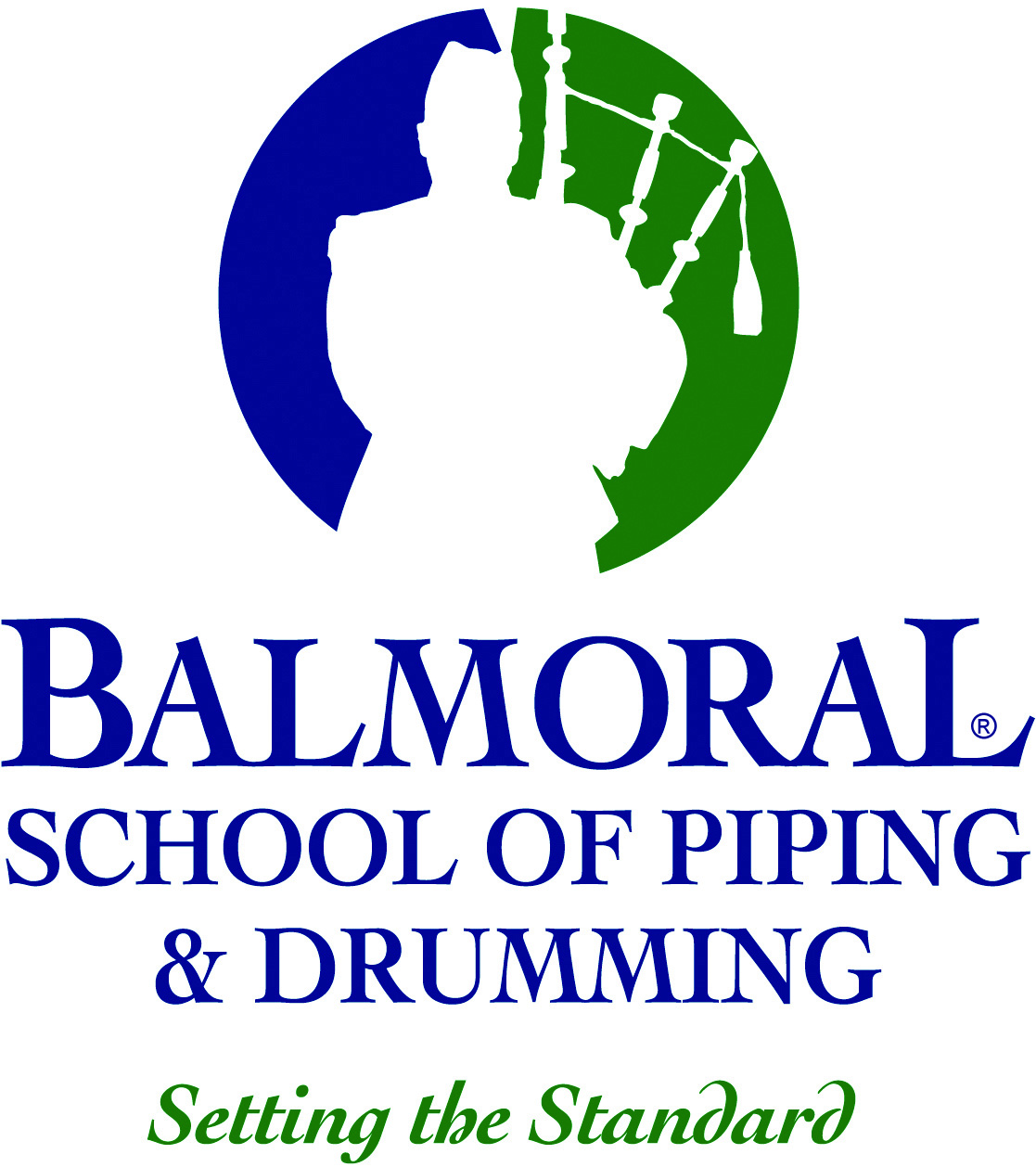 Balmoral School of Piping logo