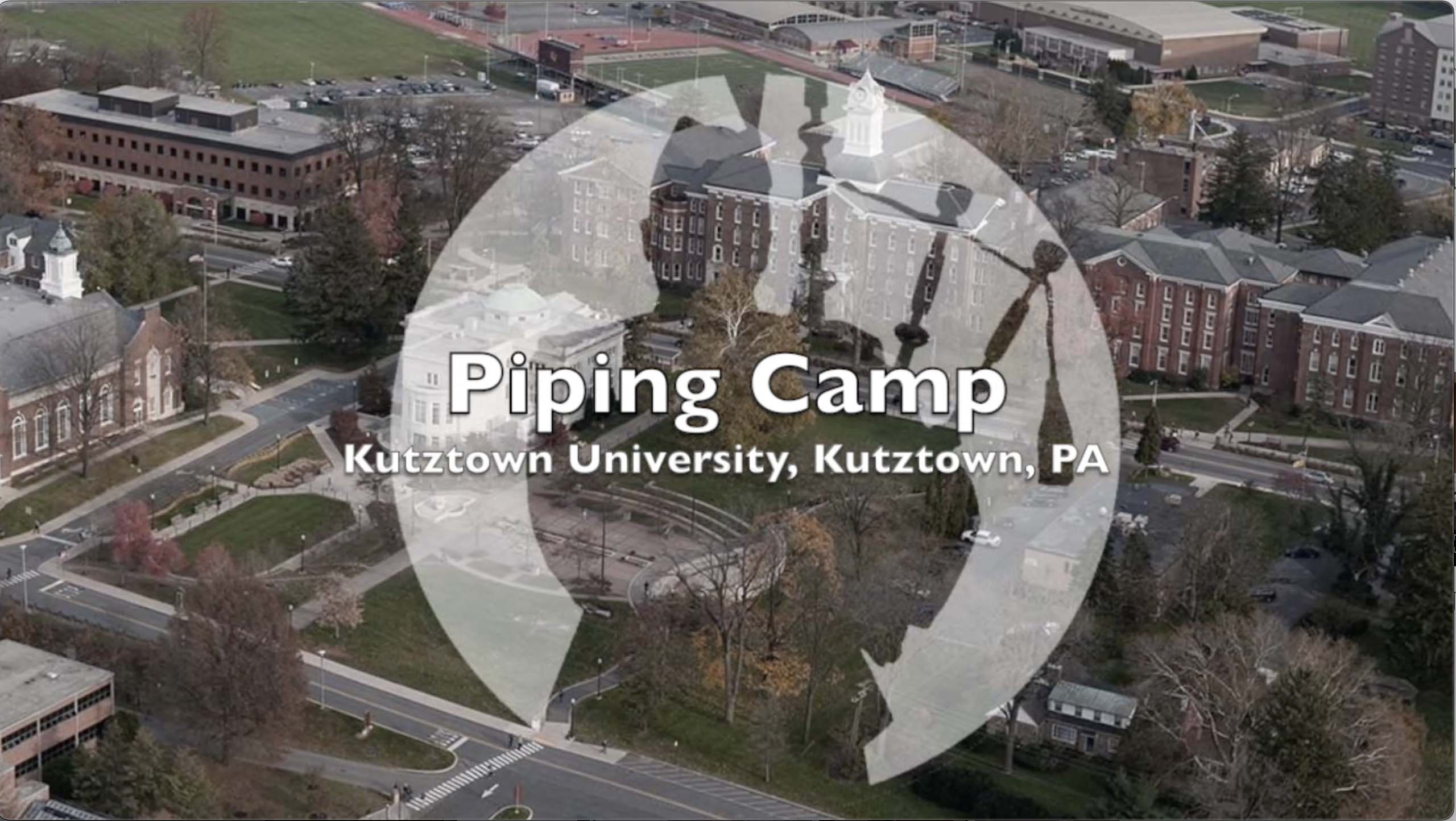 Bruce Gandy, Derek Midgley, and Andrew Carlisle will teach at Balmoral's summer Piping Camp to be held held on the beautiful Kutztown University campus, Kutztown, PA, from July 7-12, 2024.
